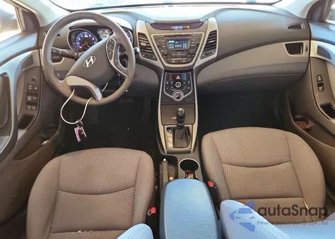 2016 Hyundai Elantra Se из США, поврежденный, VIN 5NPDH4AE8GH745524